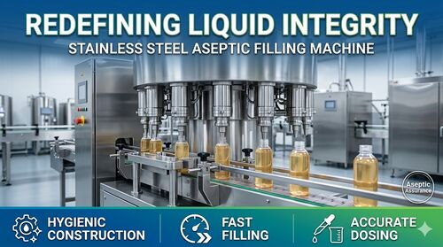 Latest company news about Herdefiniëren van vloeibare integriteit: de evolutie van aseptische vulmachines van roestvrij staal voor snelle en nauwkeurige productie